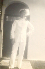 7 juni '35 pappie in uniform van de KPM
